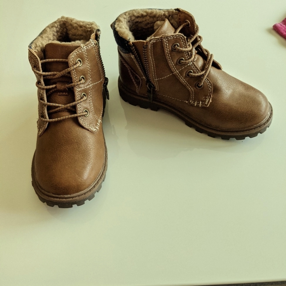 10t Boys Dr. Scholl's Zip Up Boots